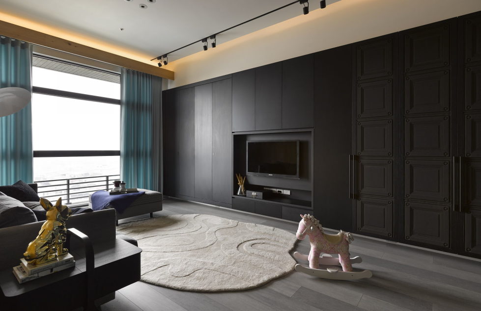 Modern Three-Room Apartment From Ganna Design Studio In Taipei, Taiwan 5