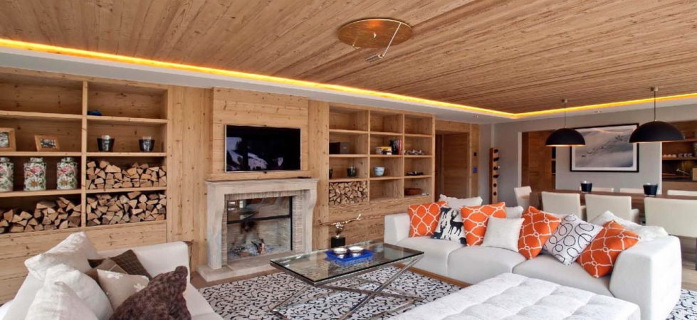 Residences for holidays in Swiss ski resort of Rougemont.