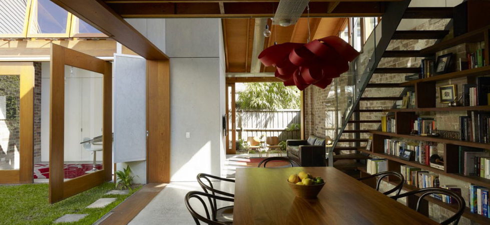 The residential building Cowshed in the former barn in Sydney