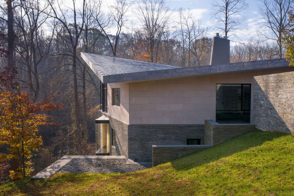 Difficult Run Family House Reconstruction in Virginia Upon The Project Of Robert M. Gurney Architect 8