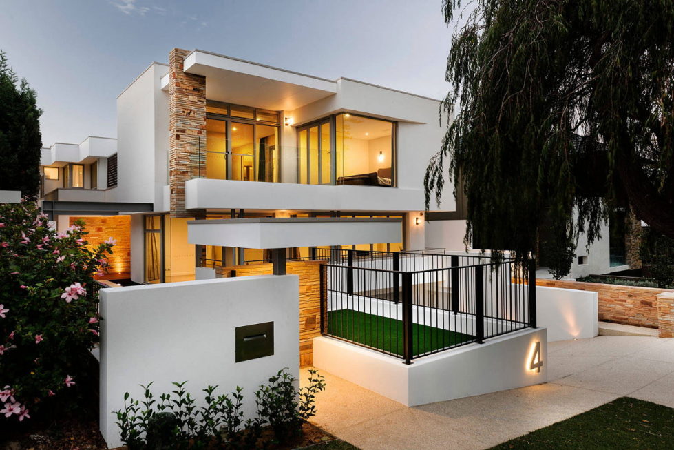 Geraldine Street Cottesloe The Modern Private House Upon The Project Of Signature Custom Homes 2