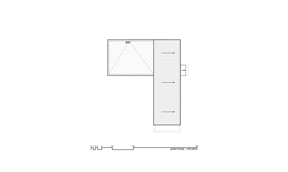 Original Project Of The House In Capitol Reef National Park From Imbue Design Bureau - Guest House Roof Plan