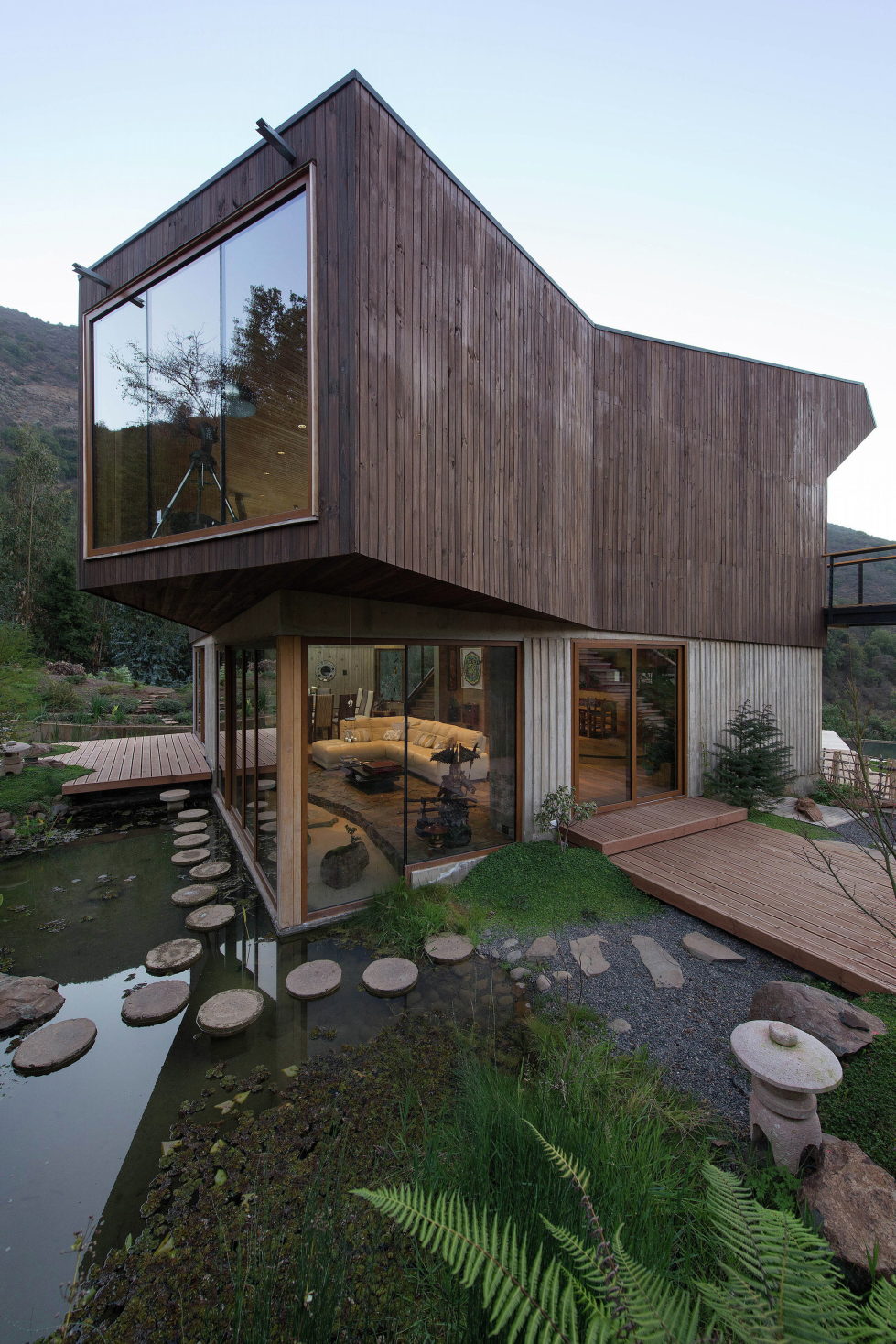 Private Country House Casa El Maqui At The Root Of Mountain In Chile From GITC Arquitectura Studio 2