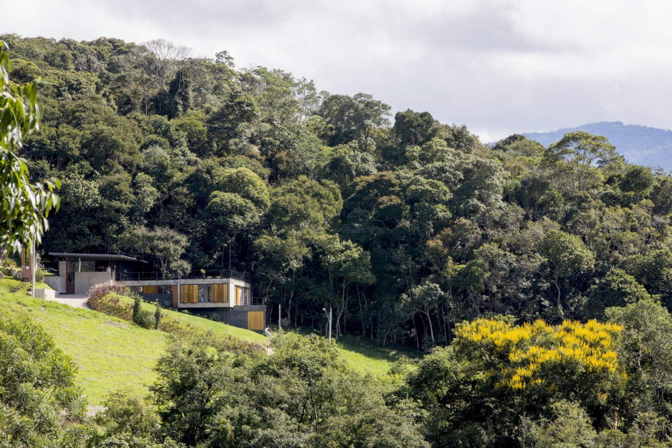 Casa Santo Antonio Manor In The Wood Reserve In Brazil From H+F Arquitetos 1