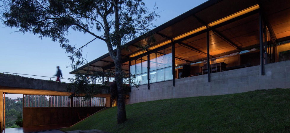 Casa Santo Antonio Manor In The Wood Reserve In Brazil From H+F Arquitetos