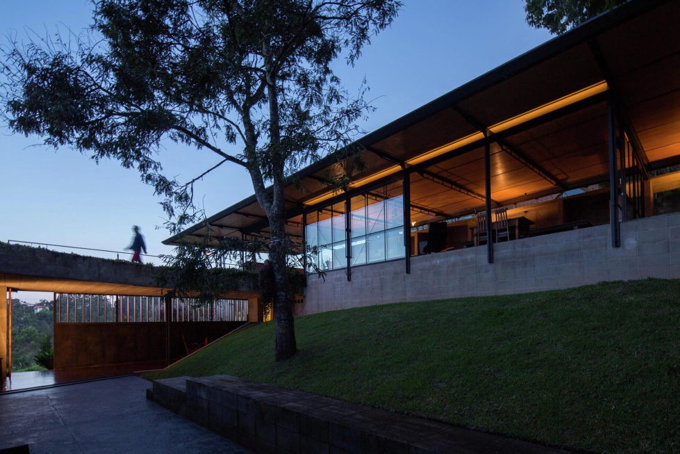 Casa Santo Antonio Manor In The Wood Reserve In Brazil From H+F Arquitetos 21