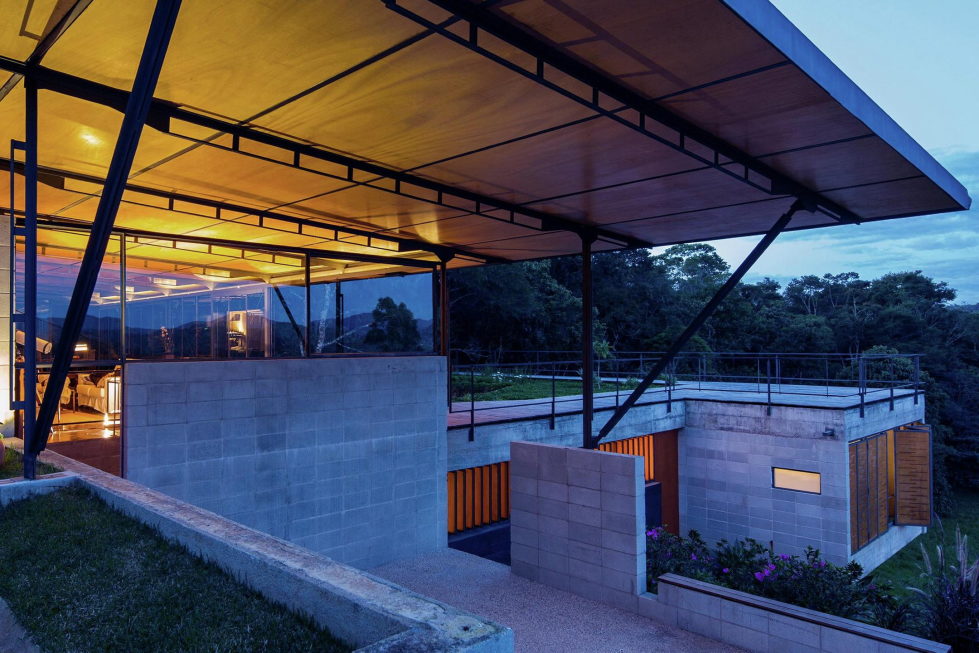 Casa Santo Antonio Manor In The Wood Reserve In Brazil From H+F Arquitetos 24