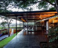 Casa Santo Antonio Manor In The Wood Reserve In Brazil From H+F Arquitetos