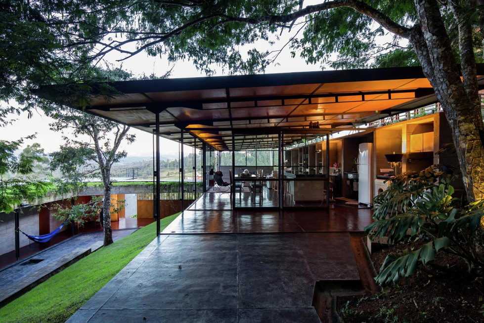 Casa Santo Antonio Manor In The Wood Reserve In Brazil From H+F Arquitetos 6