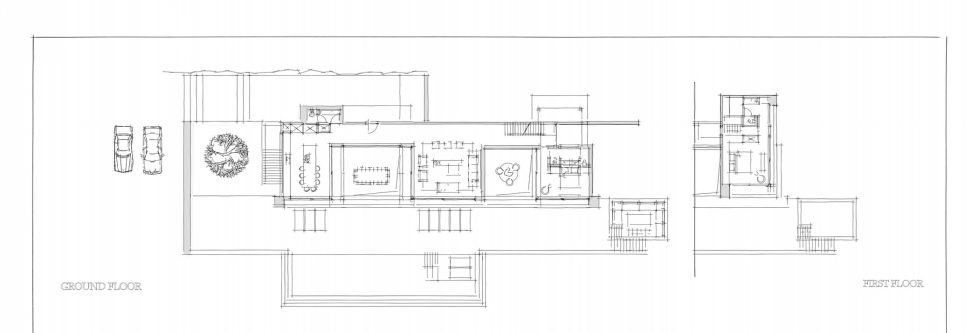 Silver House In Greece Upon The Project Of Dwek Architects Studio - Plan 1