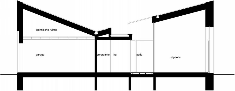 The House From Blanco Architecten In Belgium - Plan 1