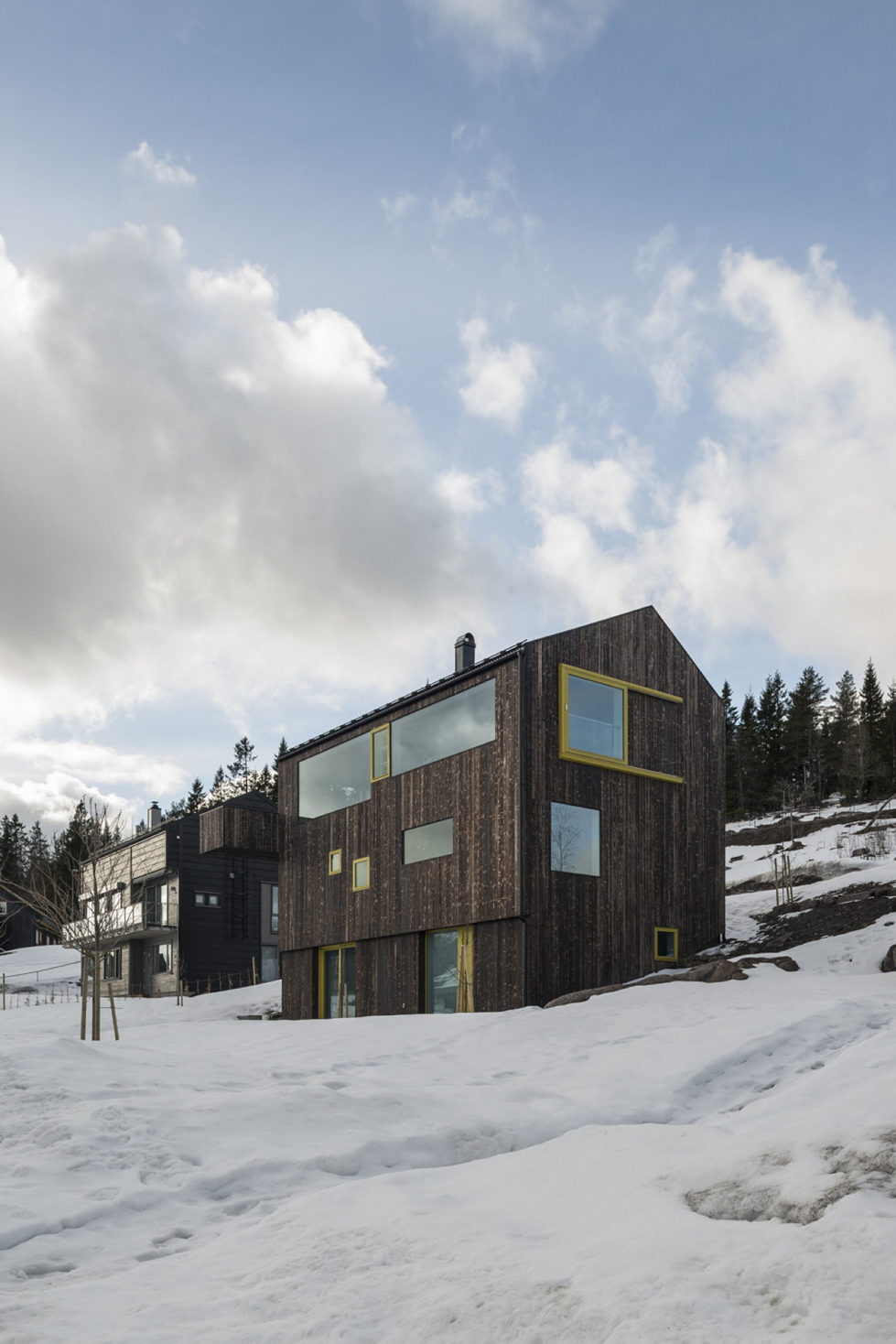 The house Linnebo overlooking Oslo by the project of Schjelderup Trondahl Arkitekter studio 2