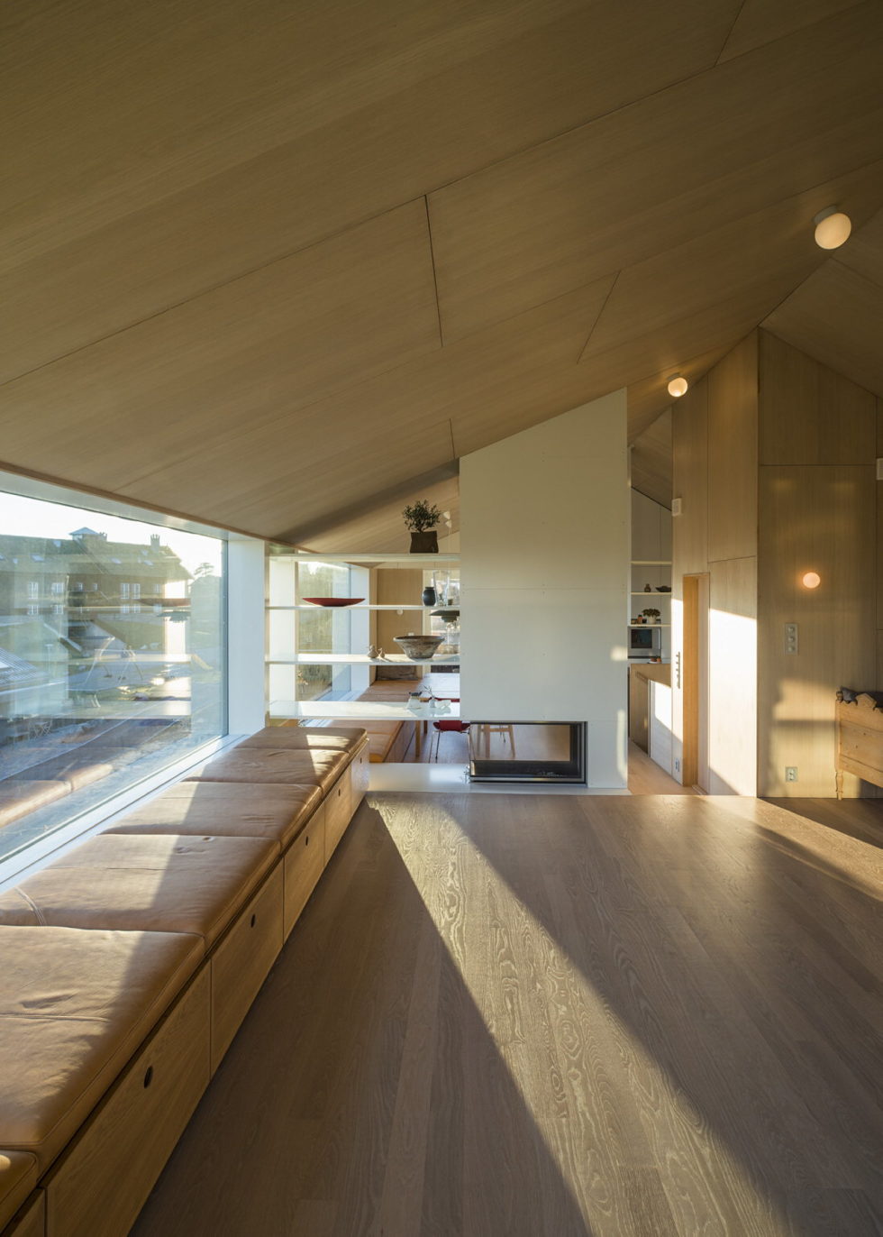 The house Linnebo overlooking Oslo by the project of Schjelderup Trondahl Arkitekter studio 8