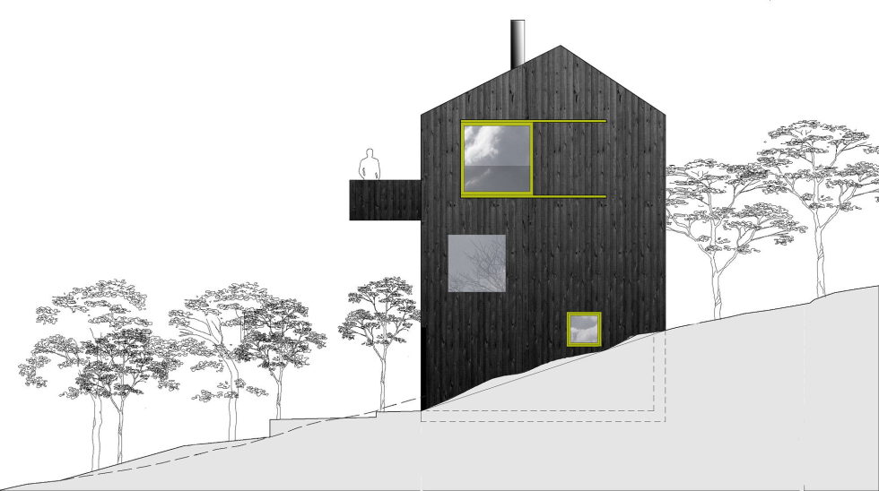 The house Linnebo overlooking Oslo by the project of Schjelderup Trondahl Arkitekter studio - Plan 4