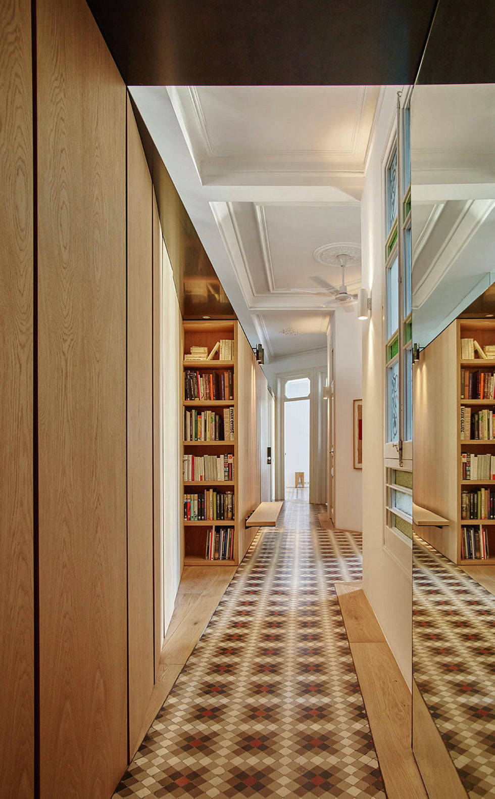 AB House 19th-century Barcelona apartment by Built Architecture 2