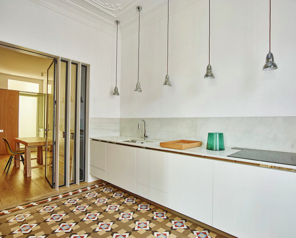 AB House 19th-century Barcelona apartment by Built Architecture 9