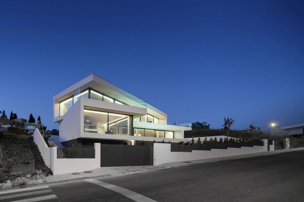JC House Villa At The Suburb Of Lisbon, Portugal, Upon The Project Of JPS Atelier 27