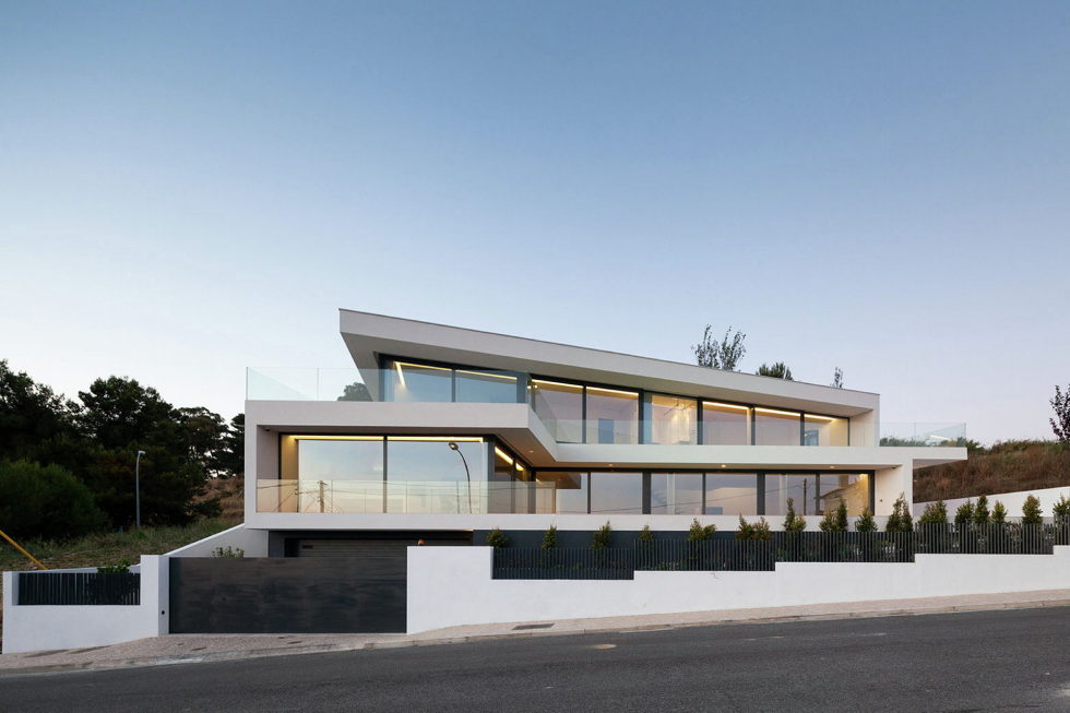 JC House Villa At The Suburb Of Lisbon, Portugal, Upon The Project Of JPS Atelier 3