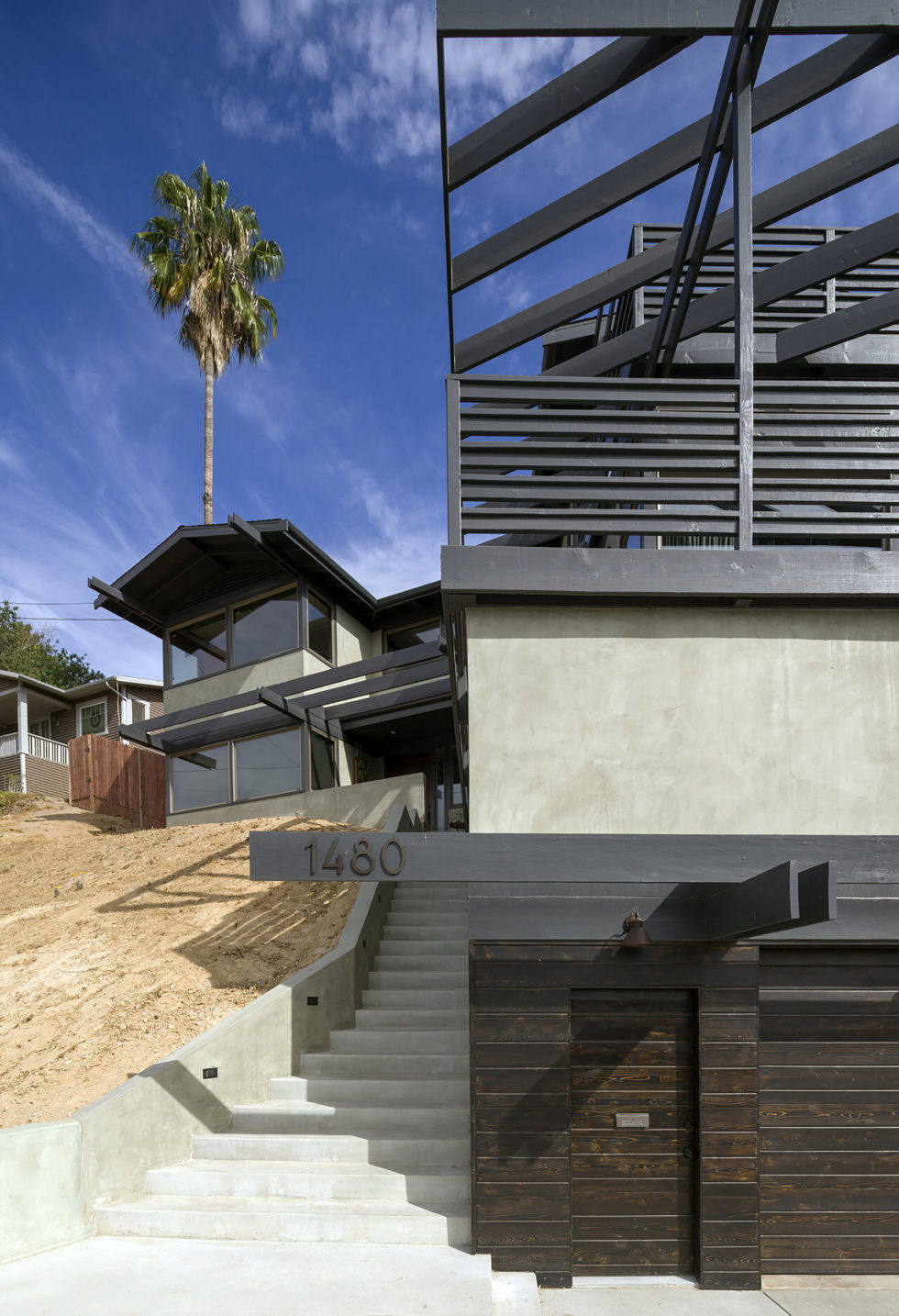 Lopez House The Private Residency In Los Angeles Upon The Project of Martin Fenlon Architecture 5