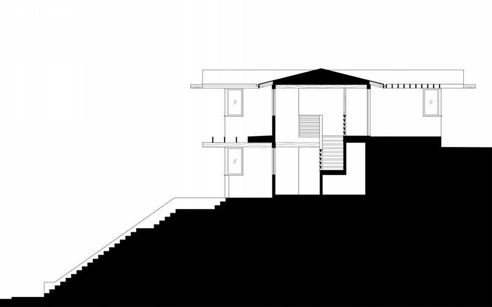 Lopez House The Private Residency In Los Angeles Upon The Project of Martin Fenlon Architecture – Plan 5