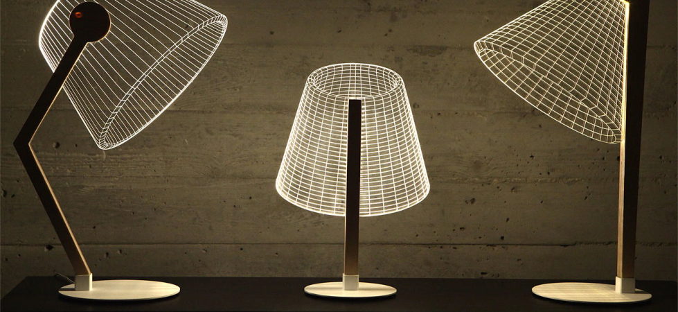 The new version of the Bulbing lamp with D effect by Nir Chehanowski