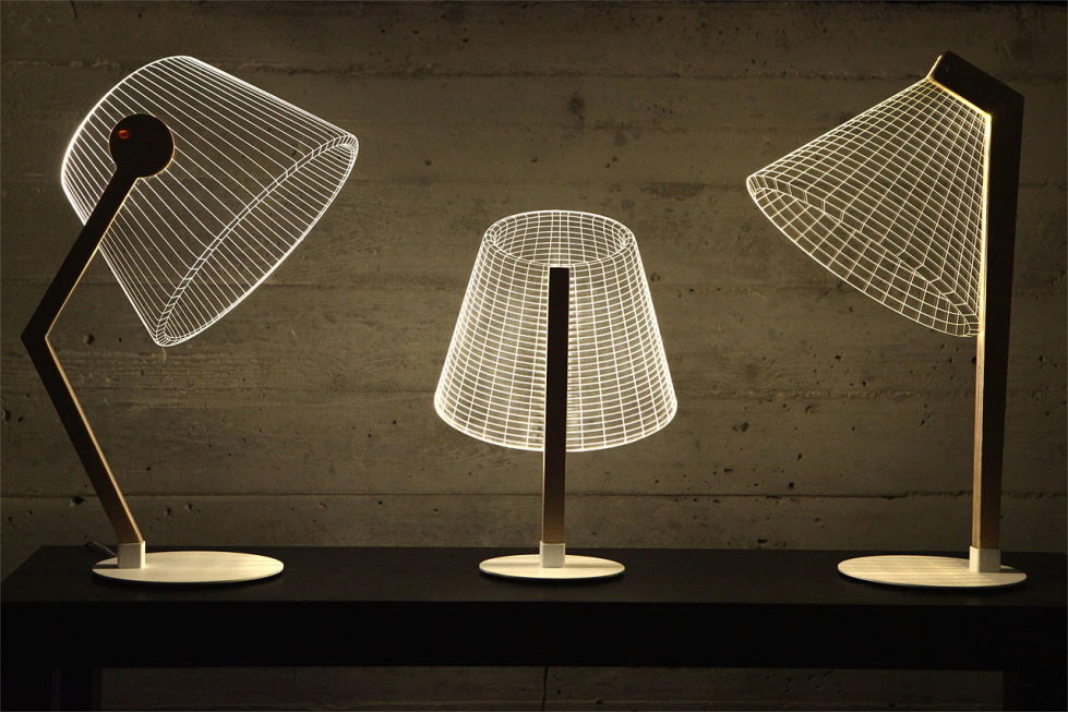 The new version of the Bulbing lamp with 3D-effect by Nir Chehanowski 1