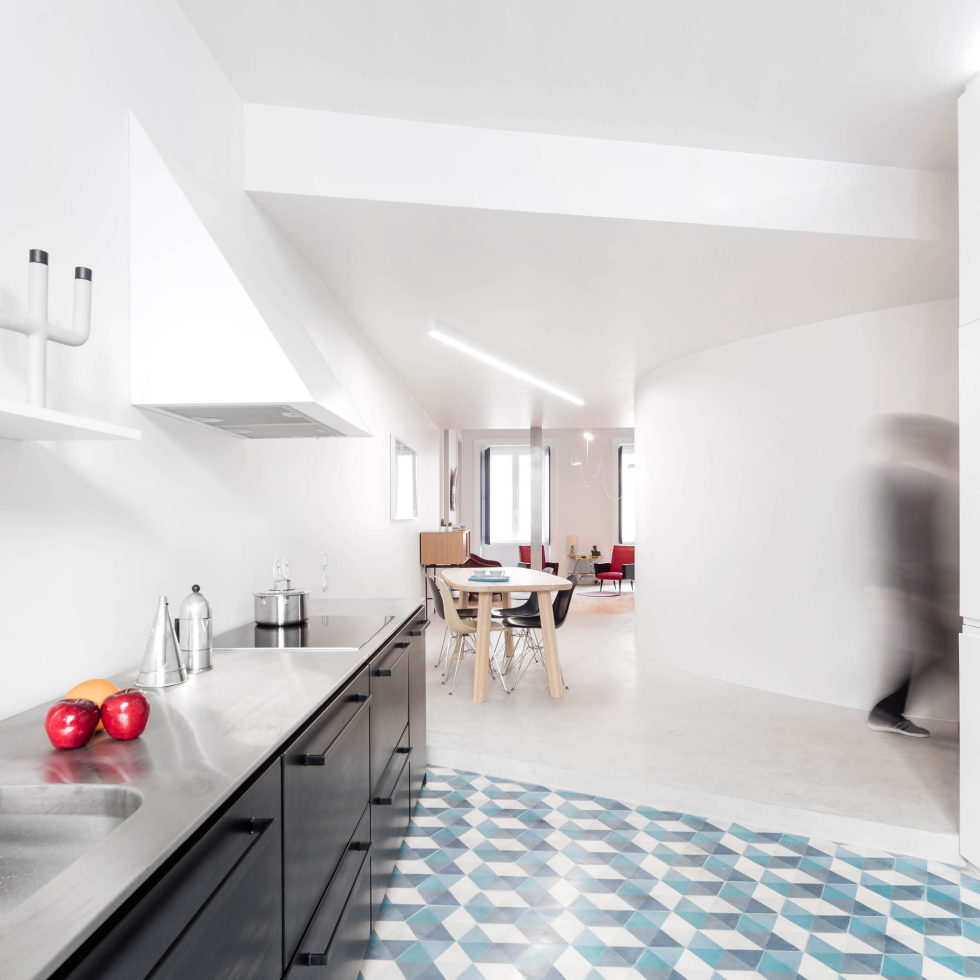 Chiado Apartments Seamless Day Spaces by Fala Atelier 1