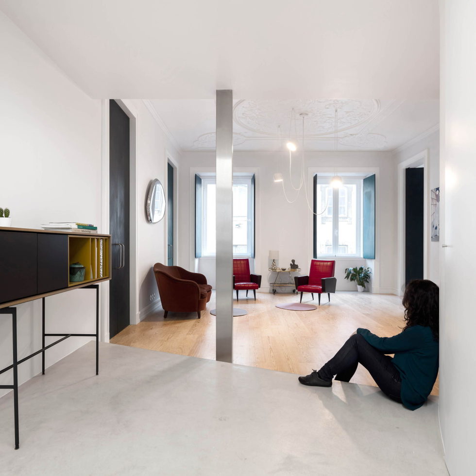 Chiado Apartments Seamless Day Spaces by Fala Atelier 11