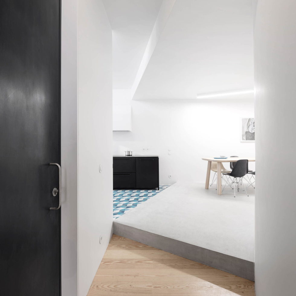 Chiado Apartments Seamless Day Spaces by Fala Atelier 15