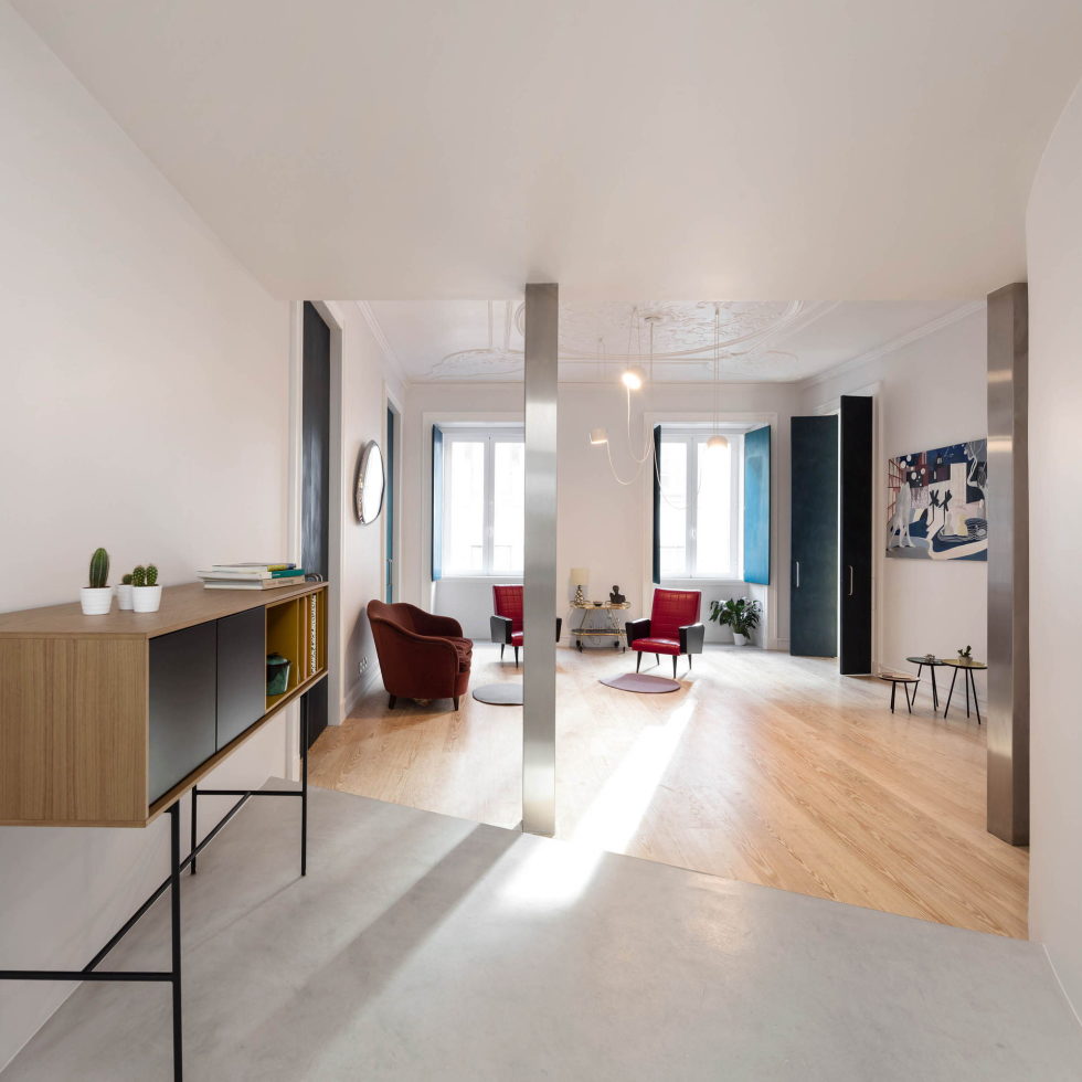 Chiado Apartments Seamless Day Spaces by Fala Atelier 17