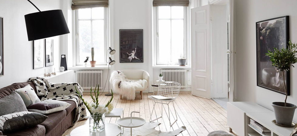 Scandinavian Interior Style A Spacious Flat In Goteborg 1