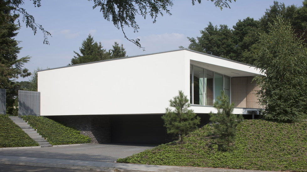 Spee Haelen Minimalism-Style Villa From Lab32 architecten Studio 1