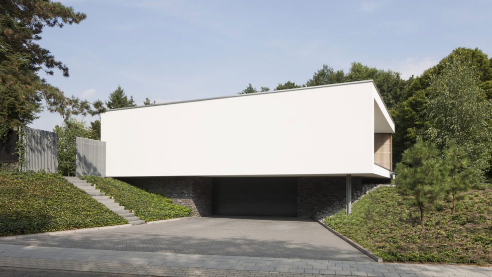 Spee Haelen Minimalism-Style Villa From Lab32 architecten Studio 5