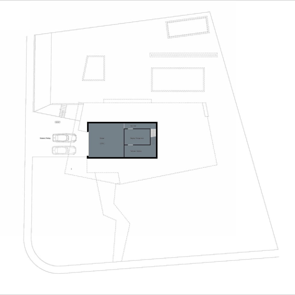 Spee Haelen Minimalism-Style Villa From Lab32 architecten Studio Plan 1