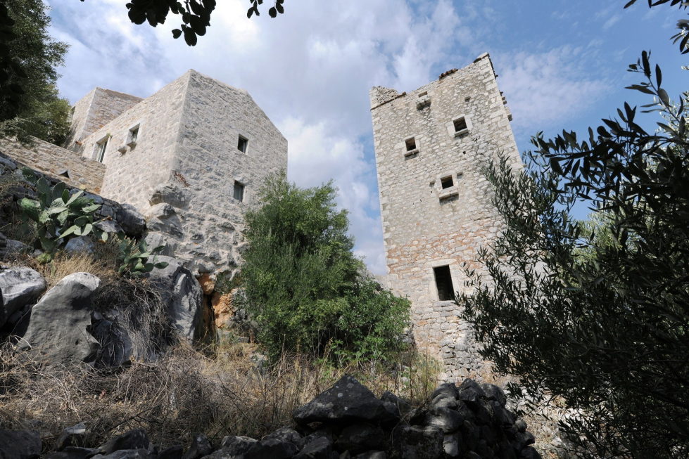 Mani Tower House In Greece From Z-level Studio 3