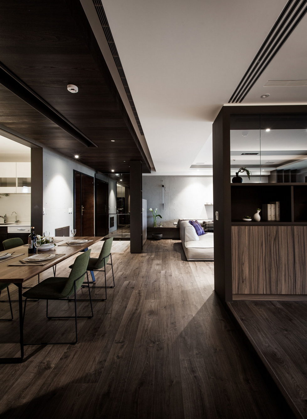 Modern Apartments In The Minimalism Style At Taiwan 14