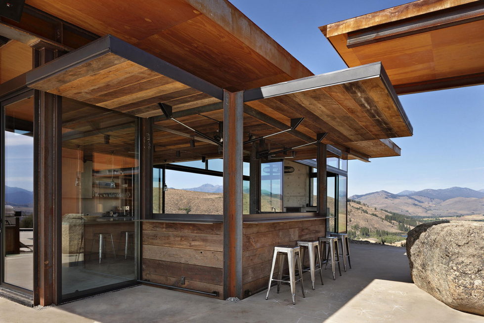 The Country House In The Picturesque Valley The Project Of Olson Kundig Studio 7