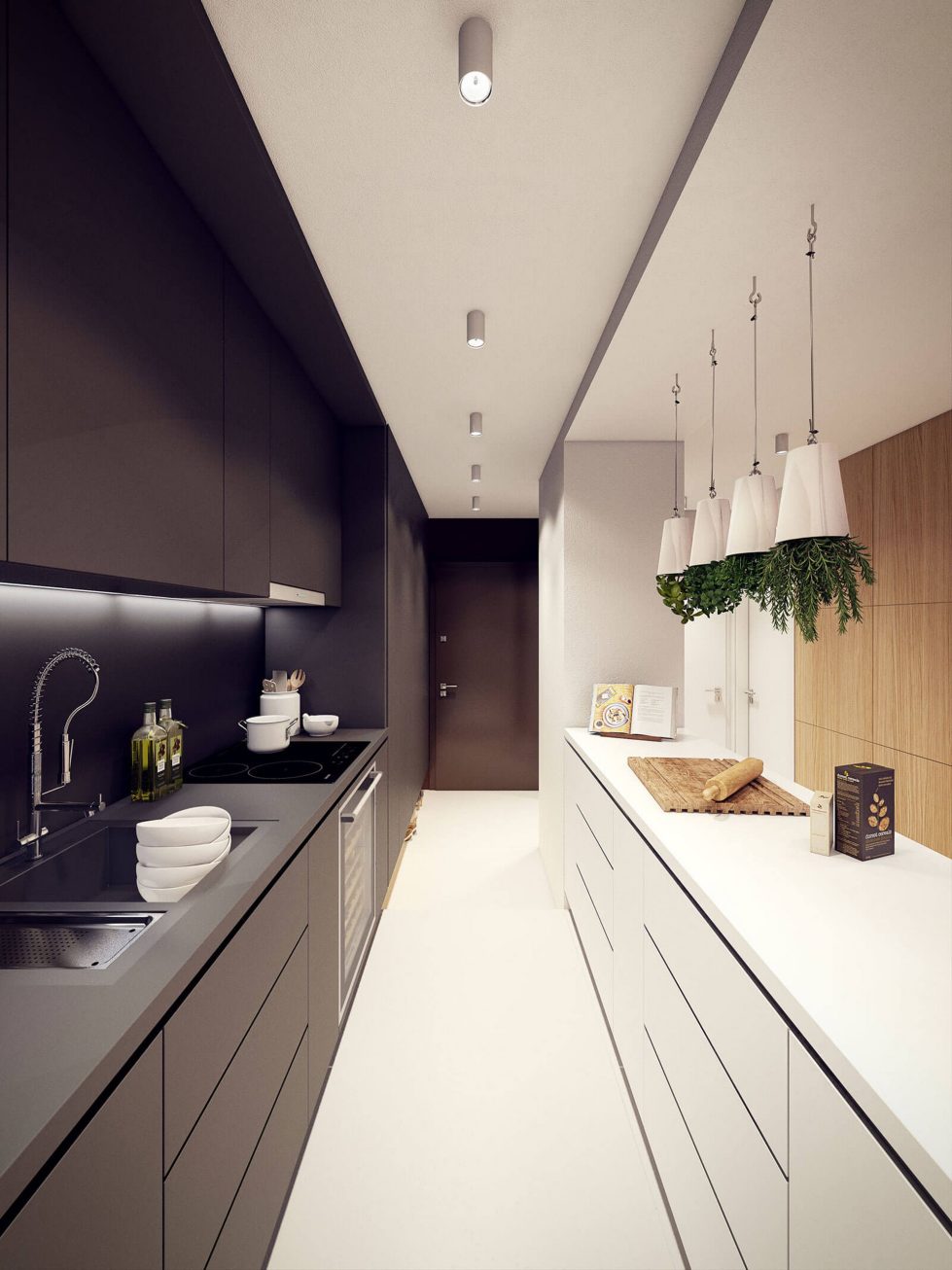Designing project of the stylish apartments in Lodz 14
