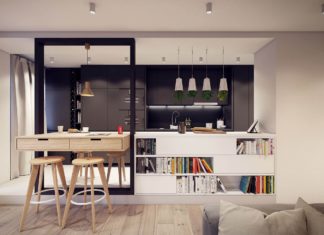Designing project of the stylish apartments in Lodz 9