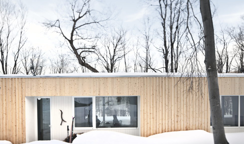 The wooden house in the Canadian woods 4