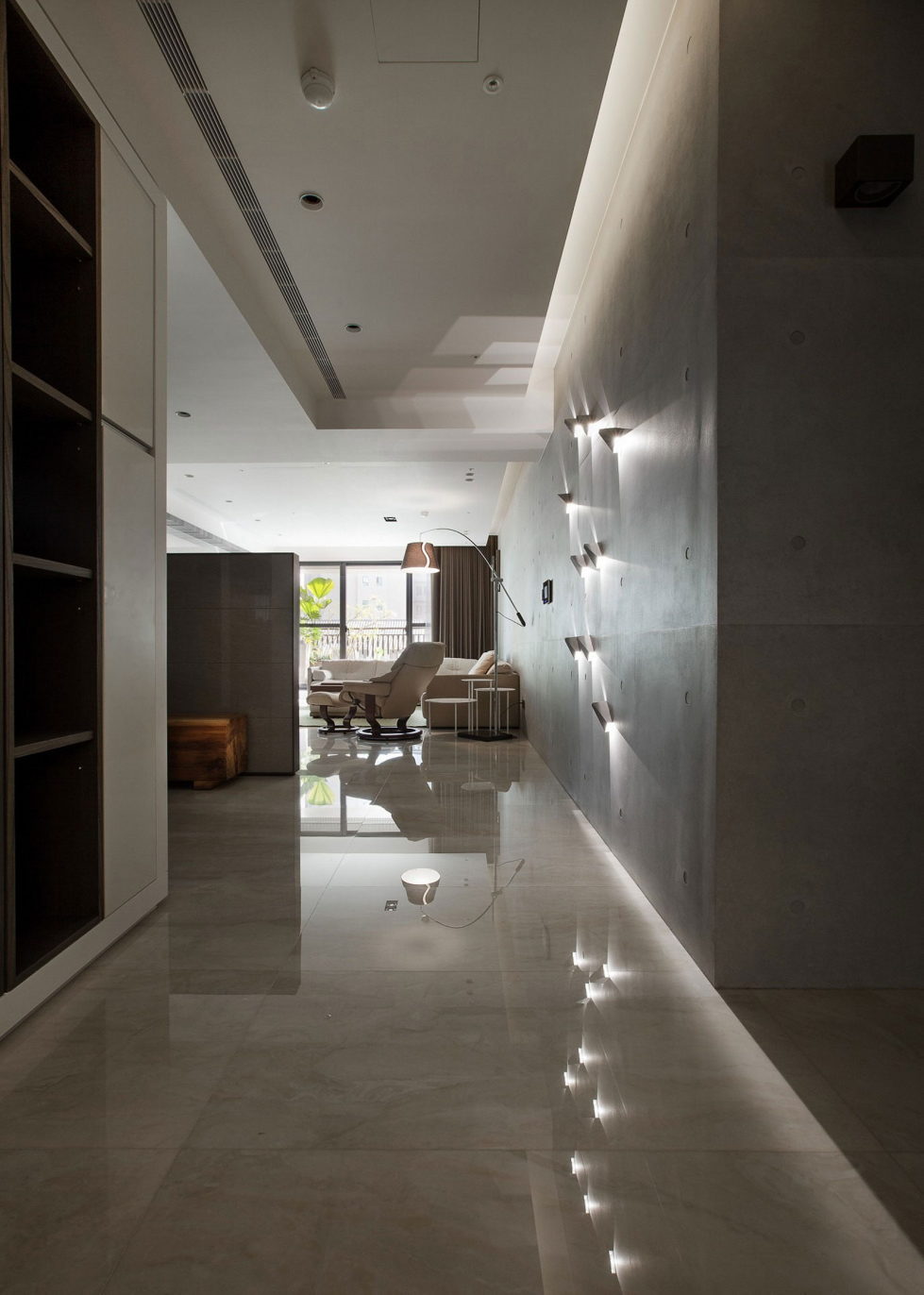 The Wang House Apartment In Taiwan Upon The Project Of The PM Design Studio 10