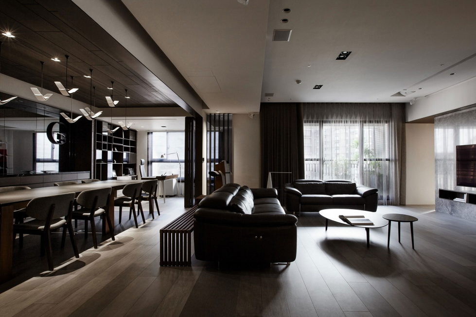 The Wang House Apartment In Taiwan Upon The Project Of The PM Design Studio 5