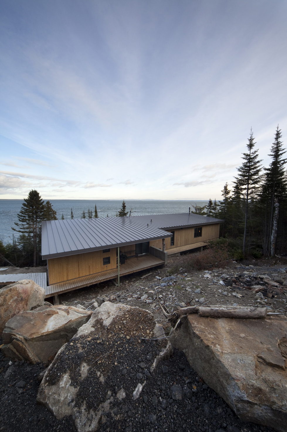 Panorama The Chalet On The Rocks In Saint-Simeon, Canada 1
