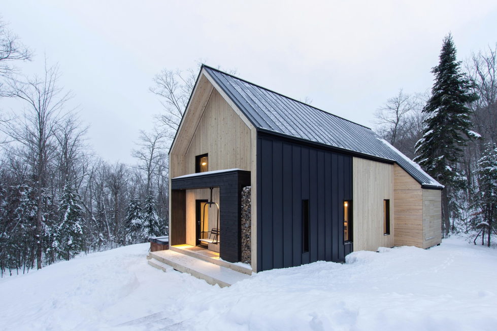 The Villa In Scandinavian Style In Canada From CARGO Architecture 12