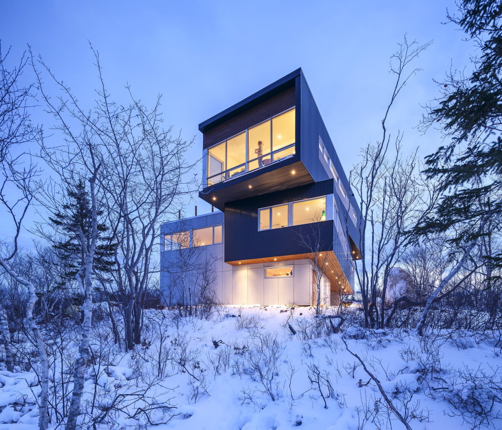 Fyren The Three-Stored House In Canada By Omar Gandhi Architect 1