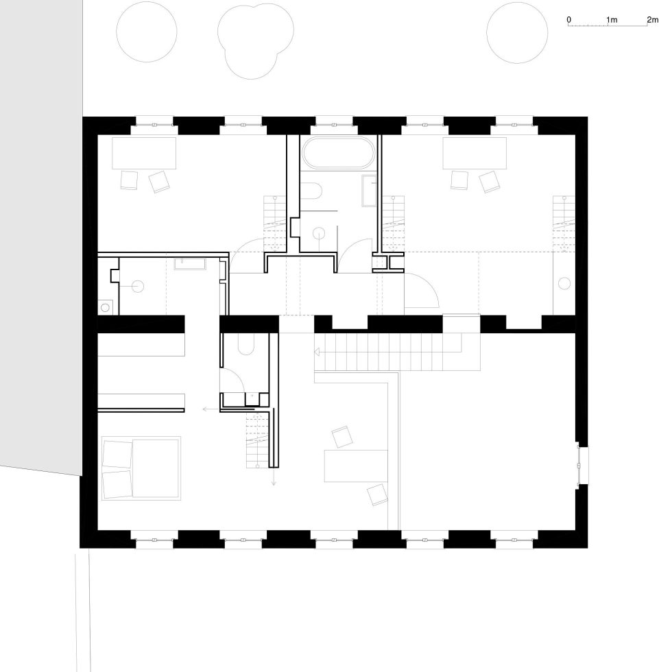 Reconstruction of The Old House in Berlin by asdfg Architekten 28