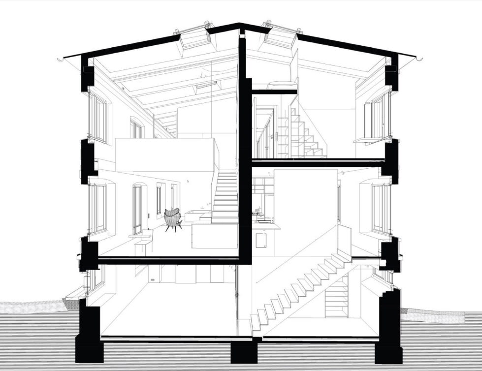 Reconstruction of The Old House in Berlin by asdfg Architekten 35