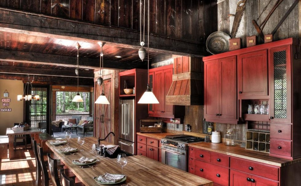 Country kitchen style