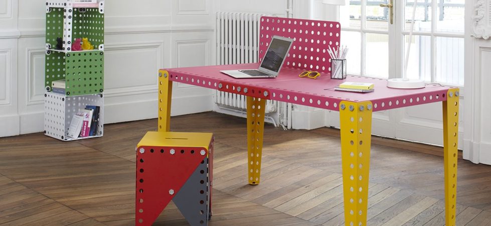 “Meccano” Furniture from the Creators of the Famous Construction Toys