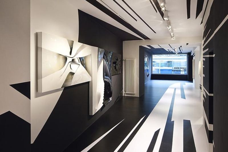Suprematism in the Interior - The Walls and Ceiling are the Canvas for Painting